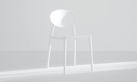 Imagen deco de silla blanca